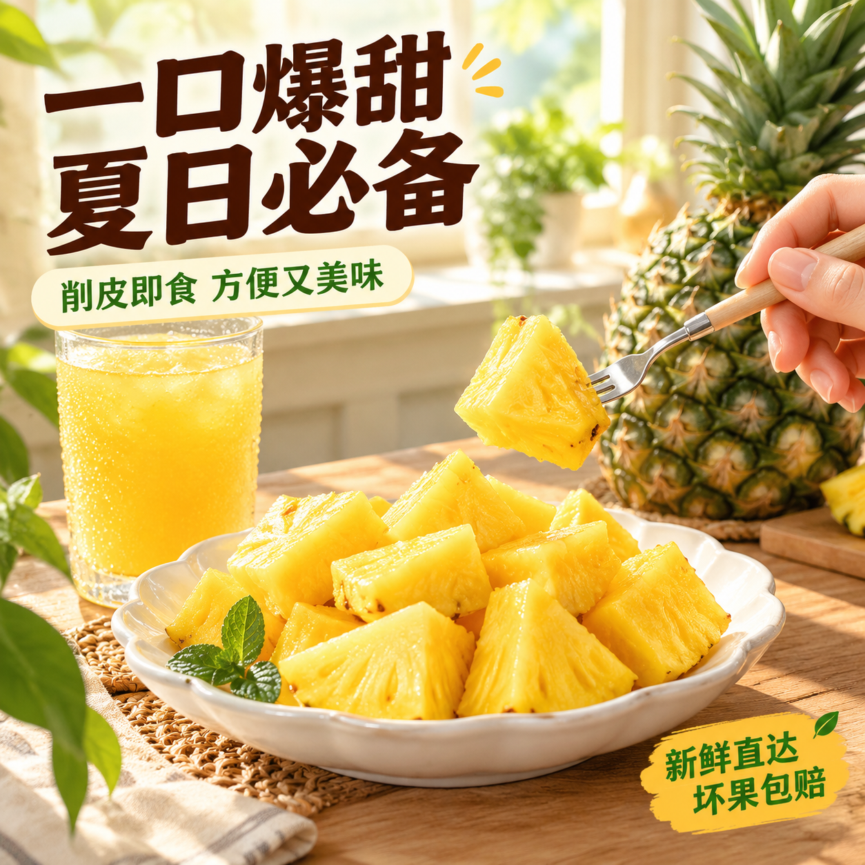 [主图-4] 食用场景 生活方式代入主图 [统一基调] 抖音风… - 图片创意预览