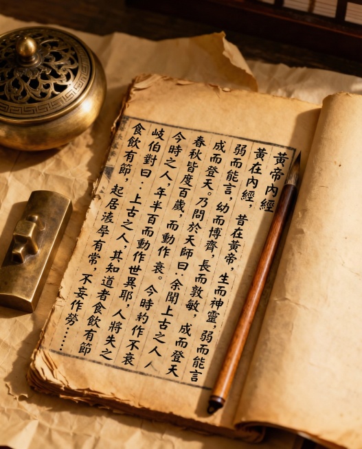 中医古书 黄帝内经预览效果