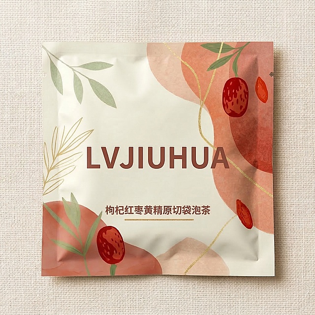 将左下角红色色块的边缘优化得更加顺滑流畅，其余内容保持不变