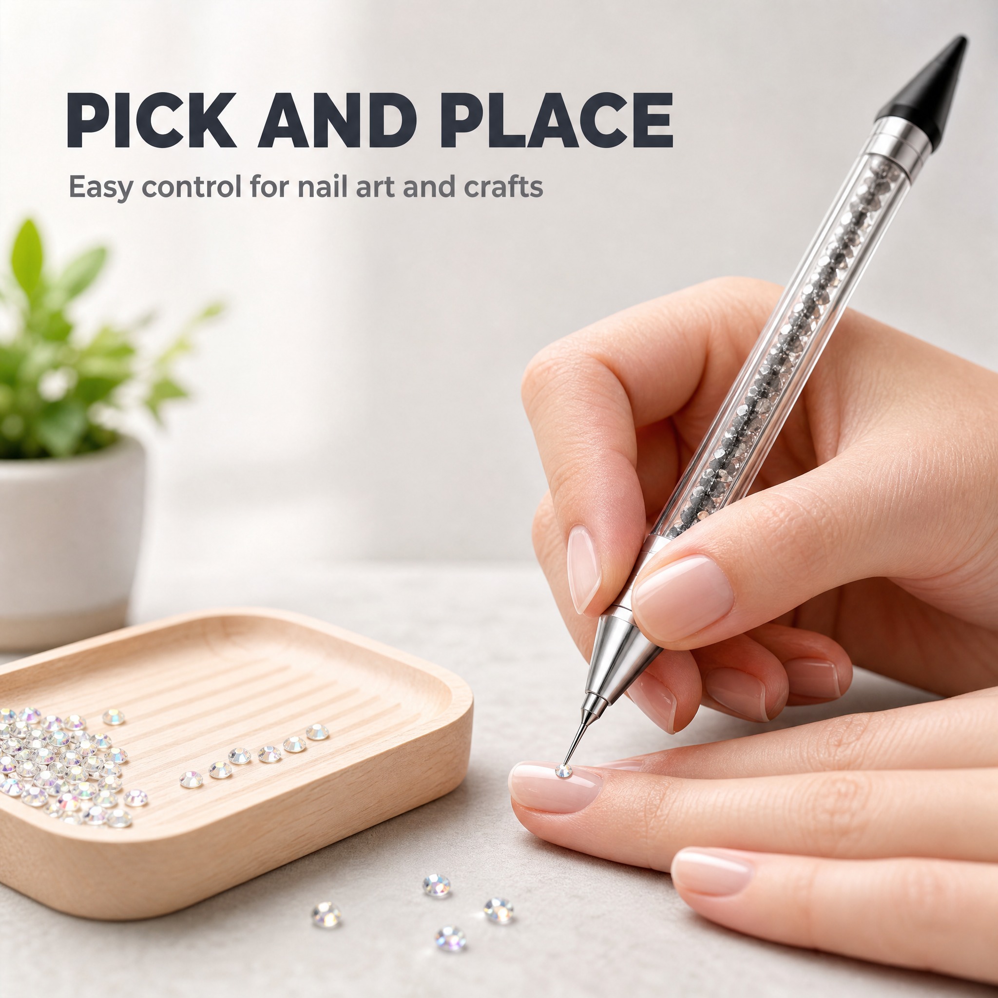 [主图-4] Dual-Tip Rhinestone Pick… - 图片创意预览