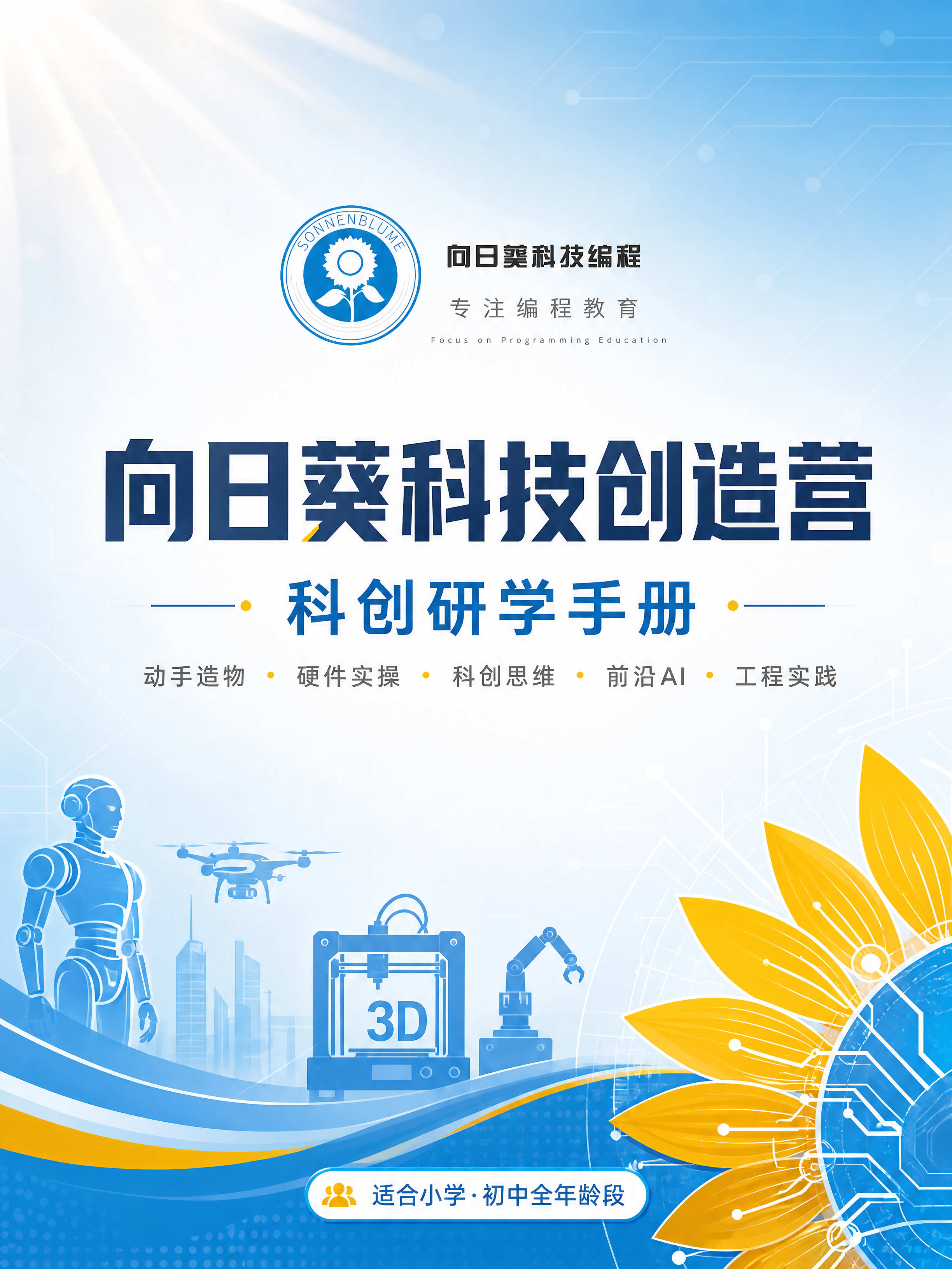 [商品] 使用【图1】向日葵科技编程logo，保留logo的蓝… - 图片创意预览