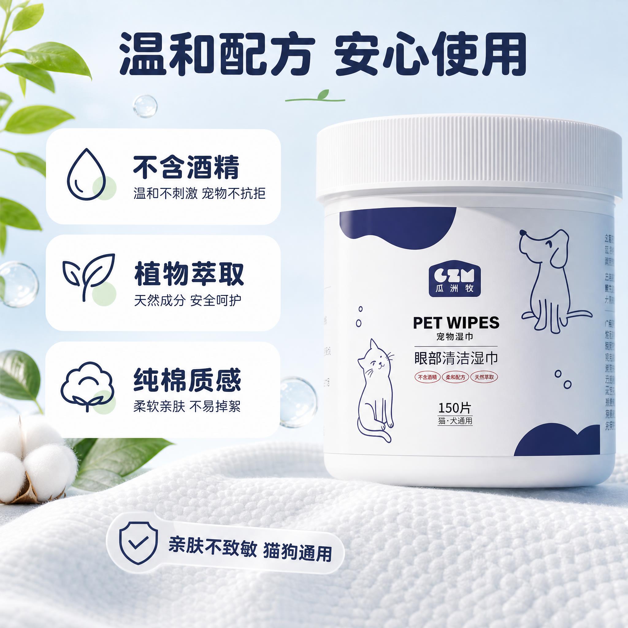 [主图-3] 成分安全与材质细节图，任务是证明产品不含酒精、植… - 图片创意预览