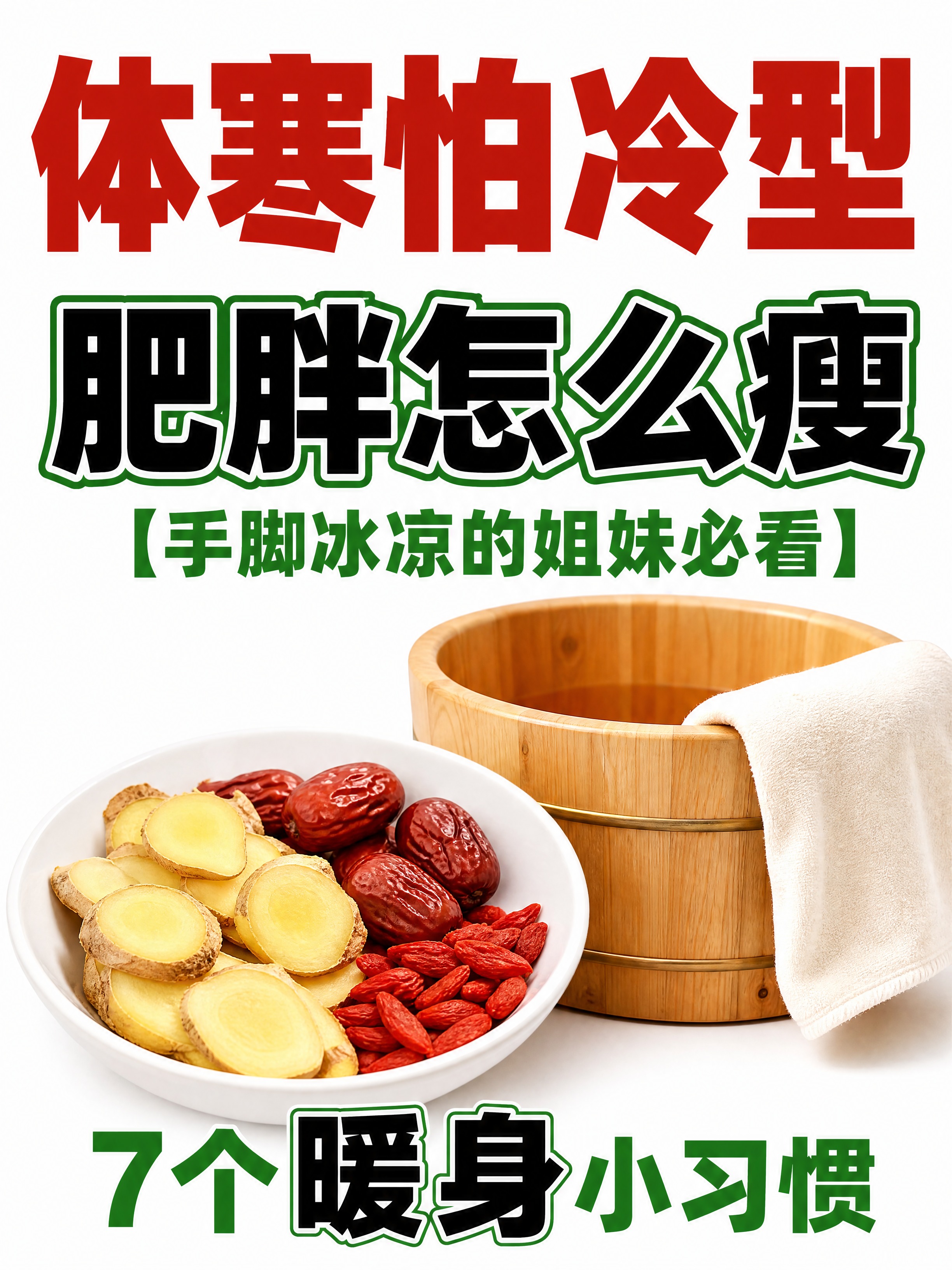 小红书笔记大字报干货封面，3:4竖版，纯白#FFFFFF背景，… - 图片创意预览