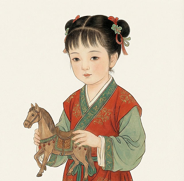 放大人物