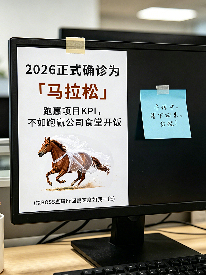 职场攻略创意文案分享工位实景风小红书封面