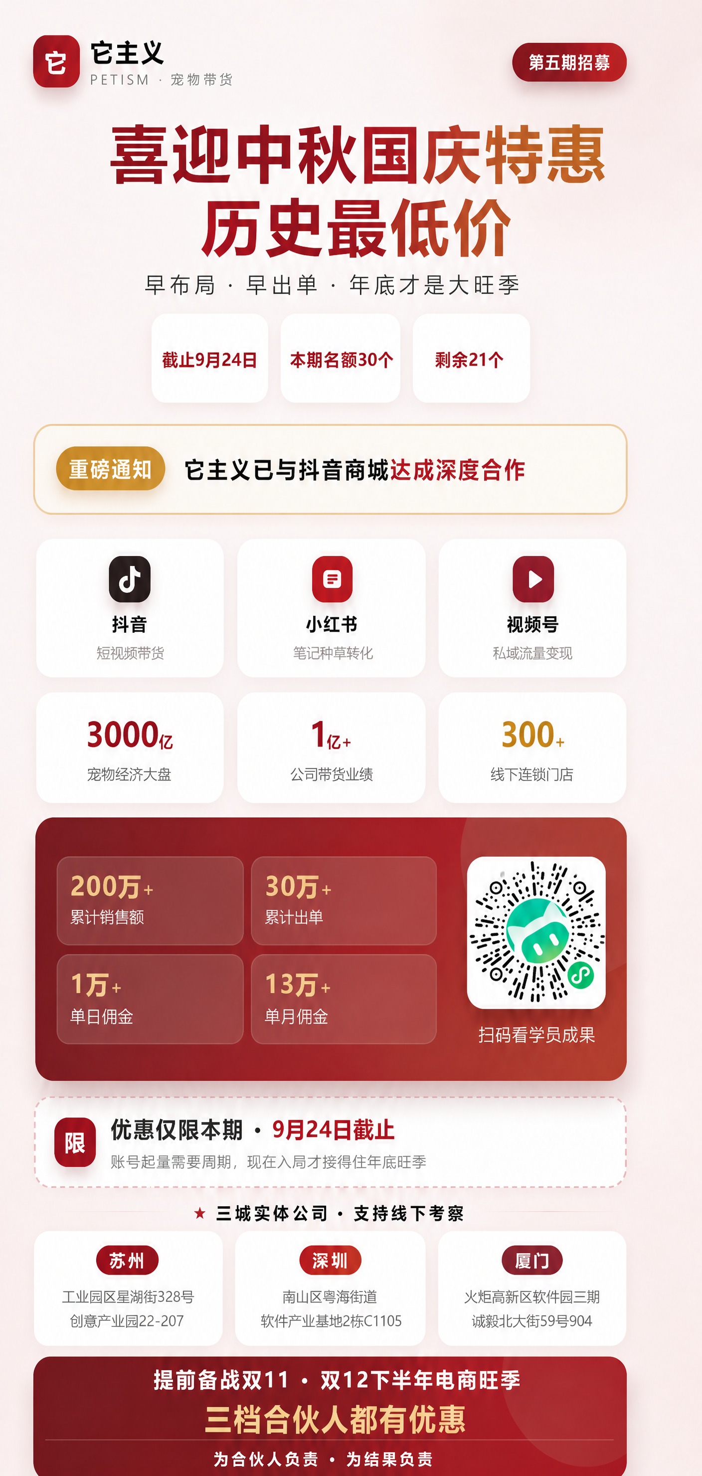 基于参考海报进行修改，仅替换红色数据区右侧的二维码图案： 1.… - 图片创意预览