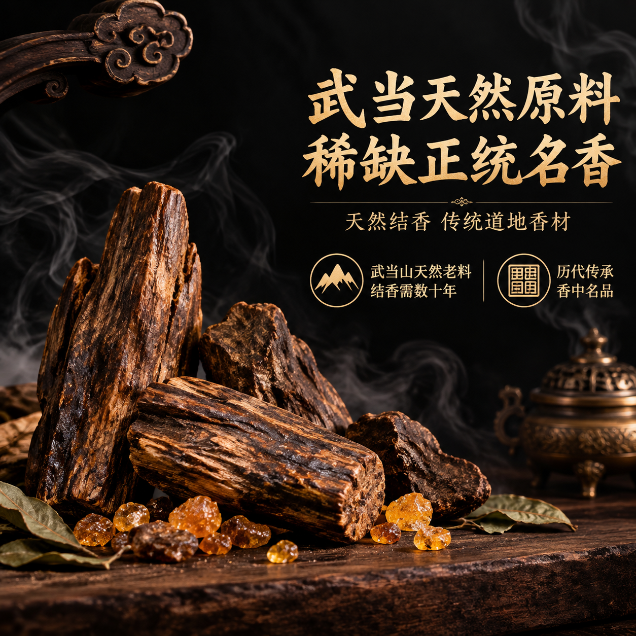 [主图-2] 原料产地卖点 武当天然老料 稀缺正统 [统一基调… - 图片创意预览