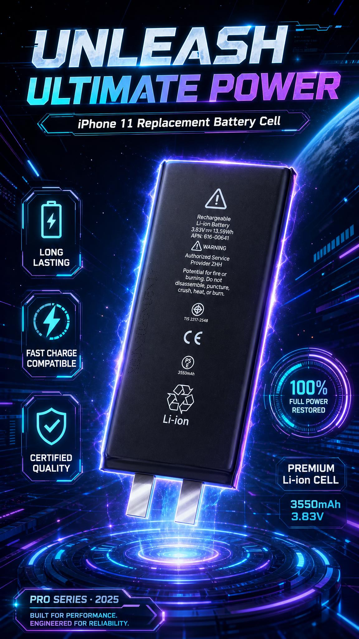 Futuristic tech product poster… - 图片创意预览