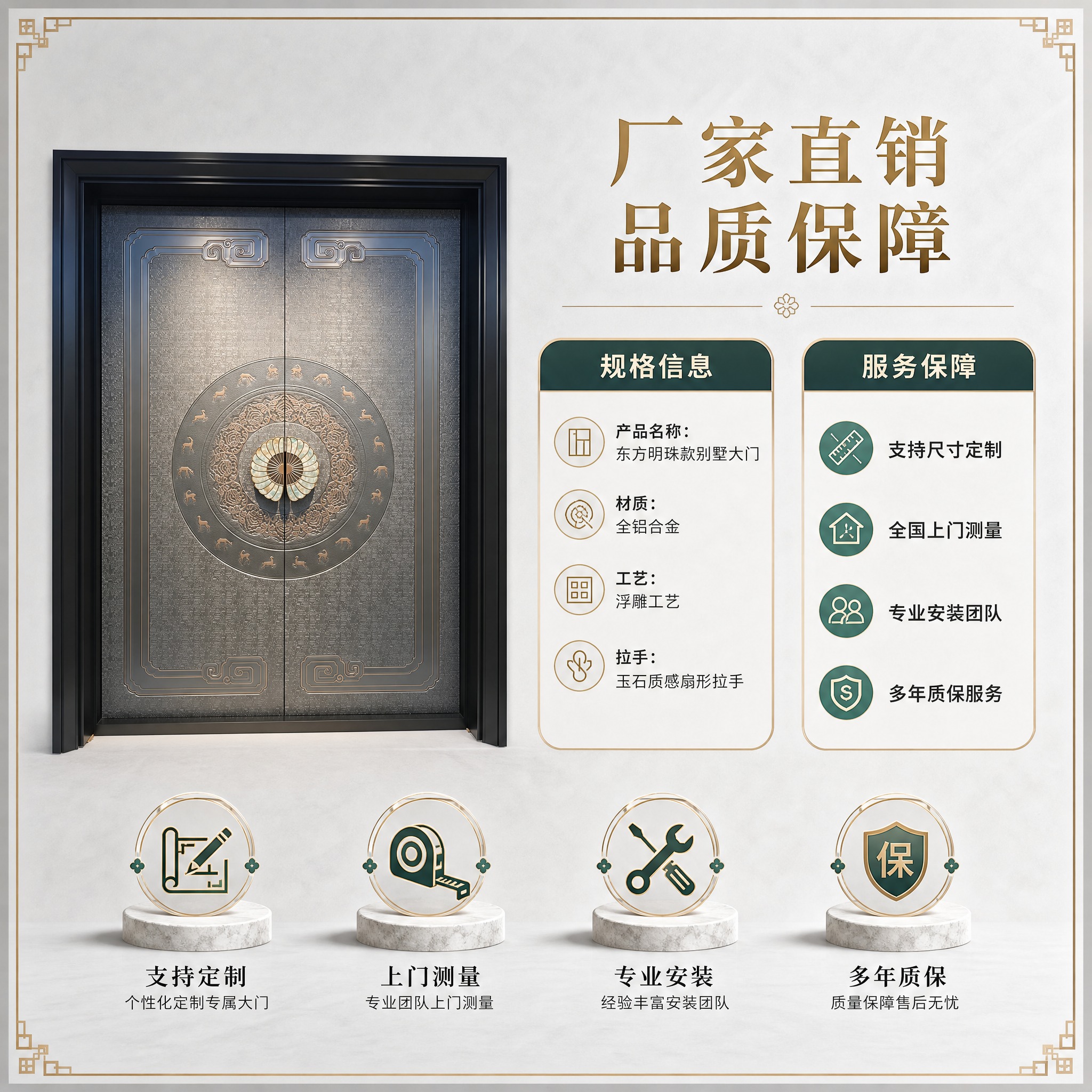 [主图-5] 规格与服务背书，任务是展示产品规格信息和厂家服务… - 图片创意预览