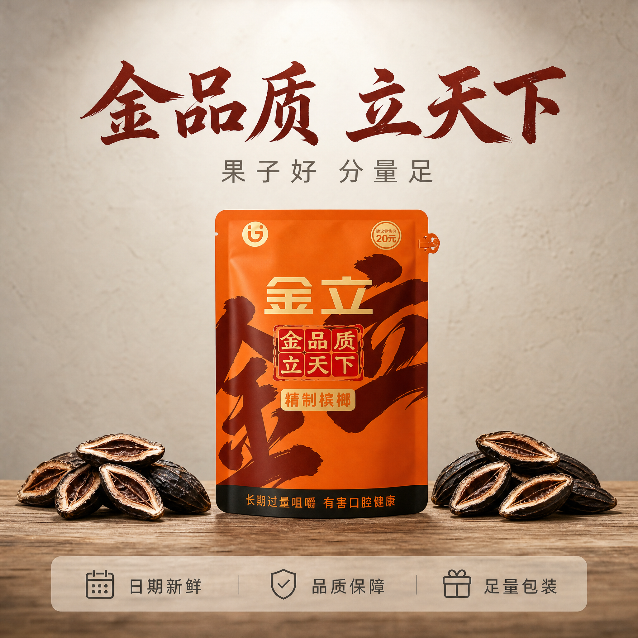 [主图-5] 品牌主张与服务承诺，突出金品质立天下的品牌slo… - 图片创意预览
