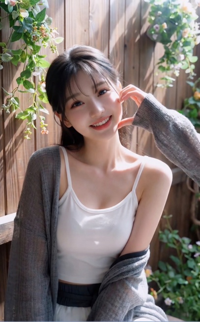 人物形象和脸型特征不变

 生成10张甜美姿势图片  背景无所谓预览效果