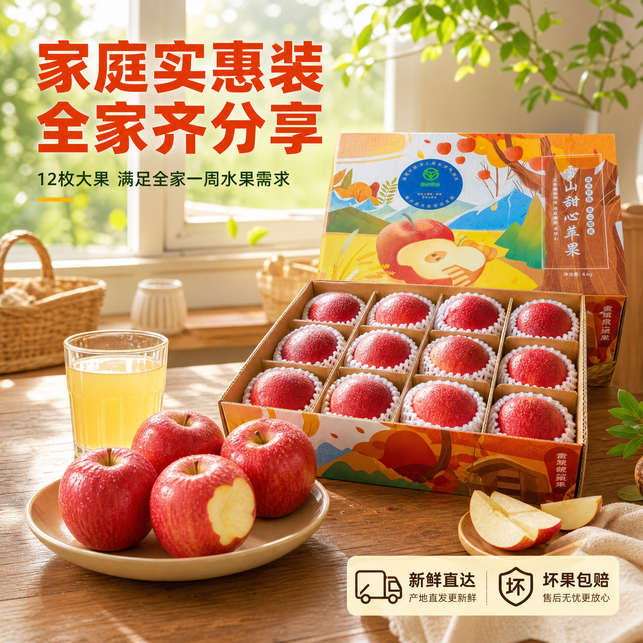 [主图-4] 家庭场景与食用体验图，展示家庭实惠装适合全家分享… - 图片创意预览