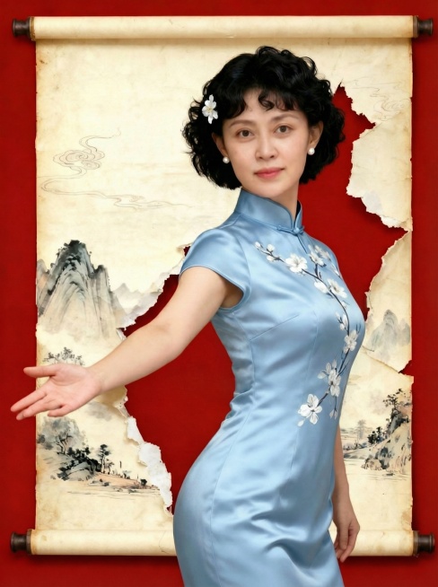 缩小一些胸部，让整体更协调一点预览效果