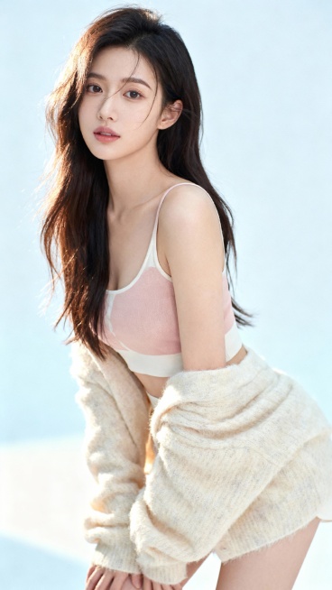 生成50张小姐姐全身照片预览效果