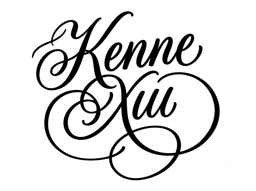 「图片1」把KenneXu这几个字母变换成图片里字母的形式预览效果