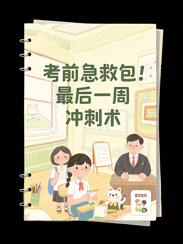 无领导不慌！找到你的高光角色
面试零基础！保姆级教学逆袭
情景模拟！从背书到真情流露
金字塔归纳！结尾不再草率
计划组织题！告别流水账模板
成长型思维！备考心态调整术
政策解读！大词变易懂案例
微笑训练！亲和力也是战斗力
思维体操！跨界联想让答案出彩
考前急救包！最后一周冲刺术
真诚交流！面试的最高境界
惜字如金！精炼表达的秘诀
督学服务！专治备考拖延症
现象分析！像剥洋葱看到本质
数据论证！让观点更有说服力
职业气场！从学生到公务员蜕变
精准诊断！突破备考瓶颈期
肯定式纠正！温柔而有力的陪伴
底层框架！以不变应万变
短期冲刺！最后一个月提分术
应届生逆袭！校园经历变亮点
高压模拟！再也不怕考官追问
告别背诵感！找回真实交流
时间管理！考场节奏掌控术
无领导角色！不做leader也出彩
独家记忆库！让你的素材有灵魂
语言节奏！让表达更有感染力
政策有温度！从宏大叙事到民生
辩证思维！找到更高维度解法
全真模拟！消除考场未知恐惧