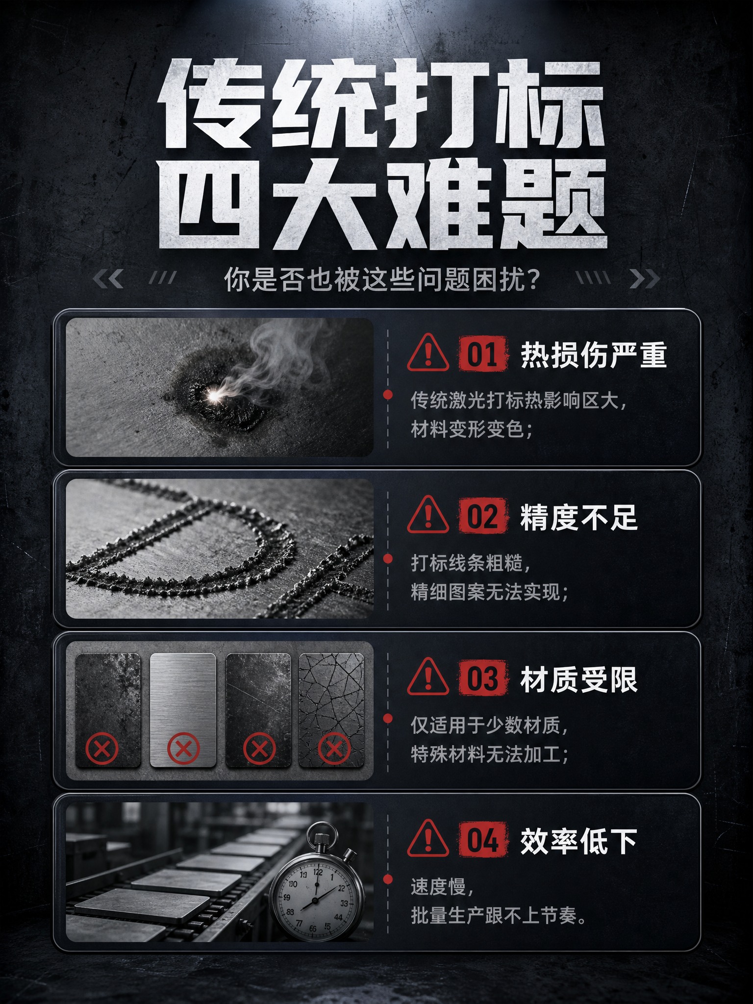[商品] 本页为痛点页，不使用产品图。 [画面] 页面目标为直… - 图片创意预览