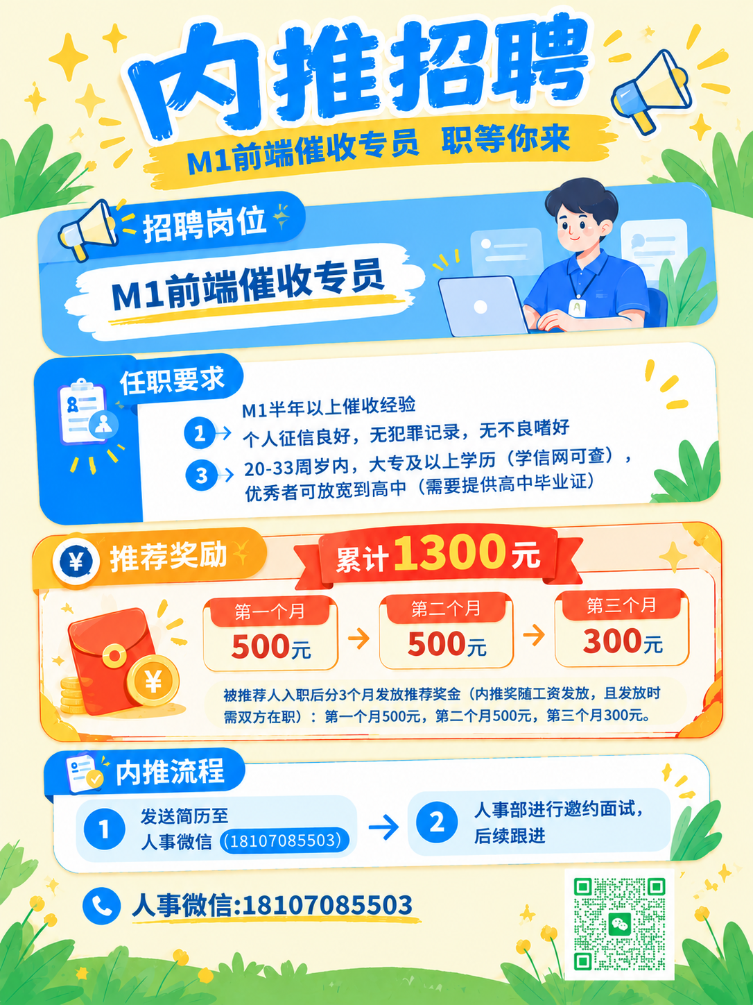 完全参考图1的版式结构、扁平插画风格、米黄色暖色调背景、绿色草… - 图片创意预览