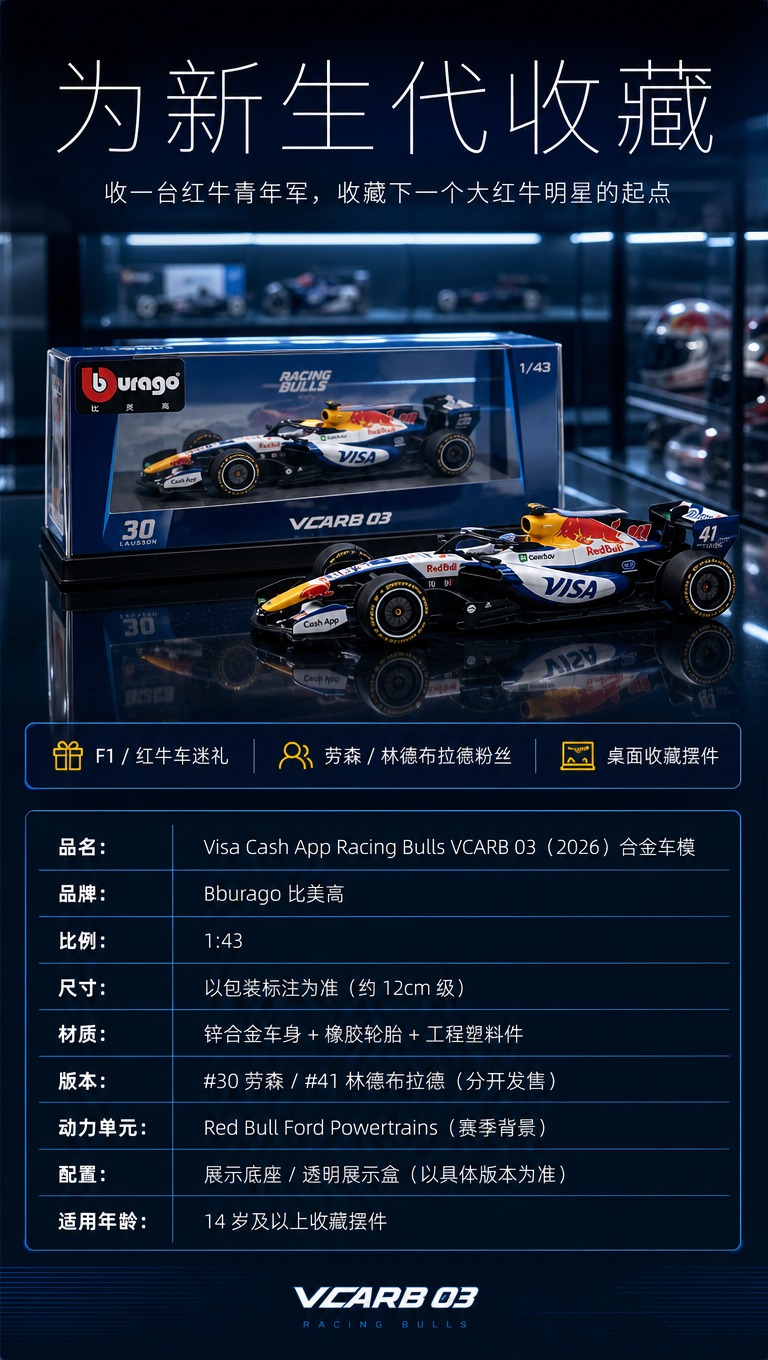 [商品] 使用【图6】夜赛道双车图换冷光收藏柜氛围做主视觉；保… - 图片创意预览