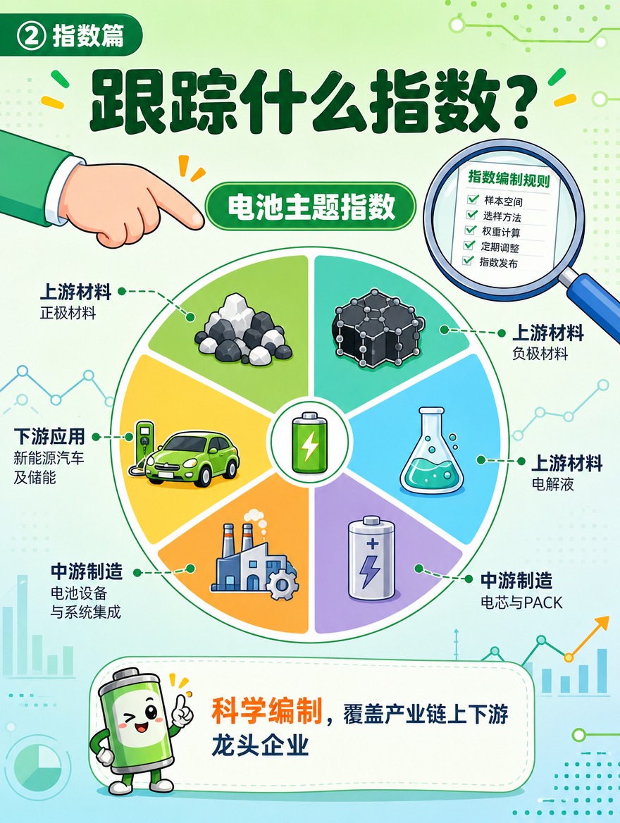 [商品] 无实物商品，投教类长图文漫画，主题为电池ETF指数科… - 图片创意预览