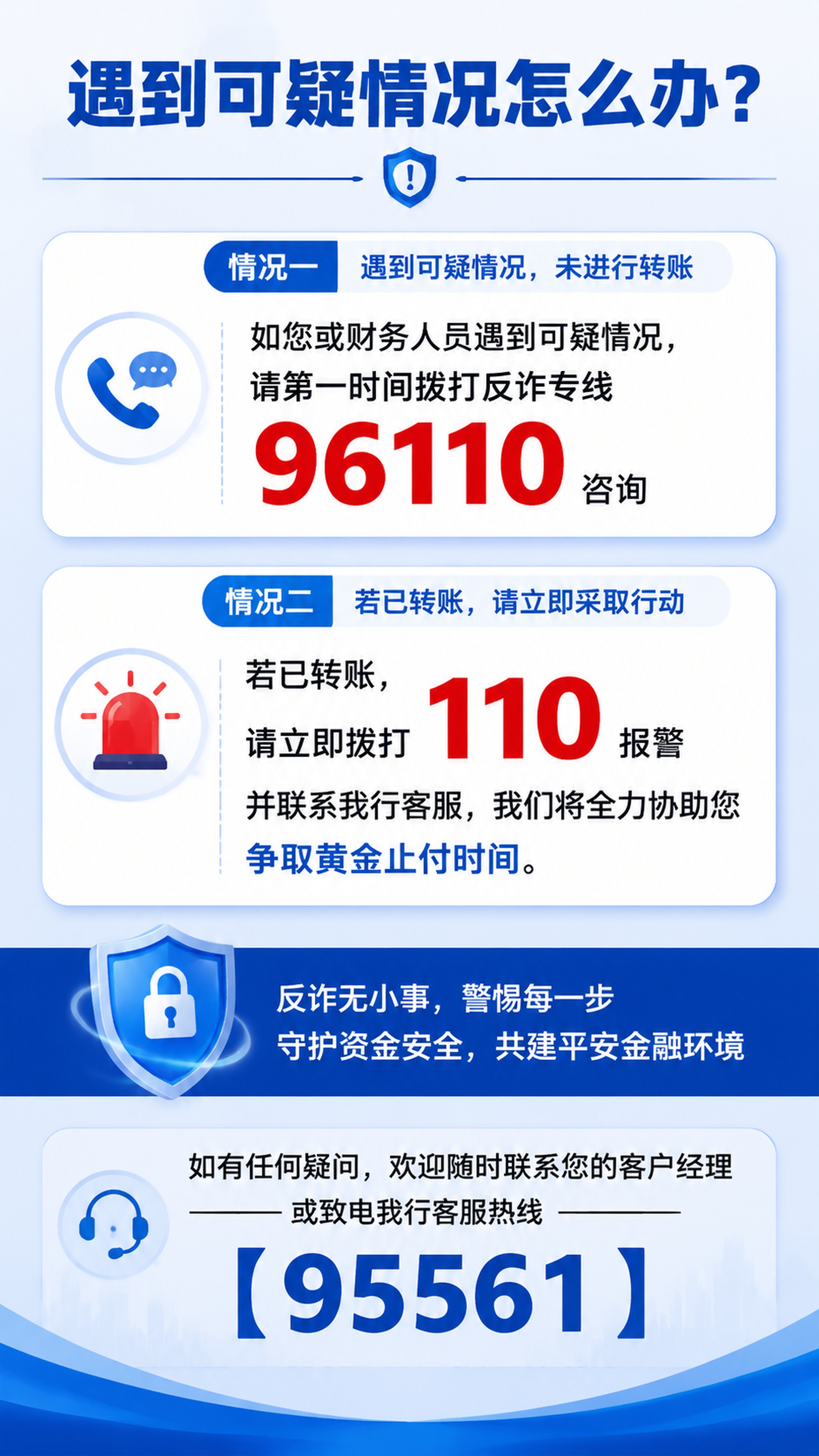应监管要求，我需要开展反诈相关宣传工作，现在我准备向我的对公客… - 图片创意预览