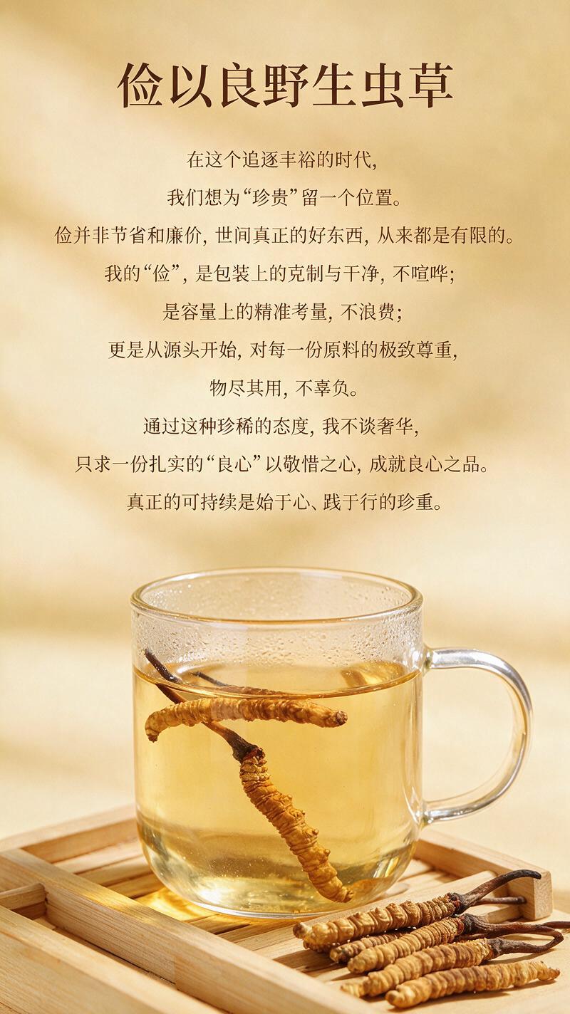 参考第一张图的整体排版与暖黄色渐变背景布局，将图中透明玻璃杯和… - 图片创意预览