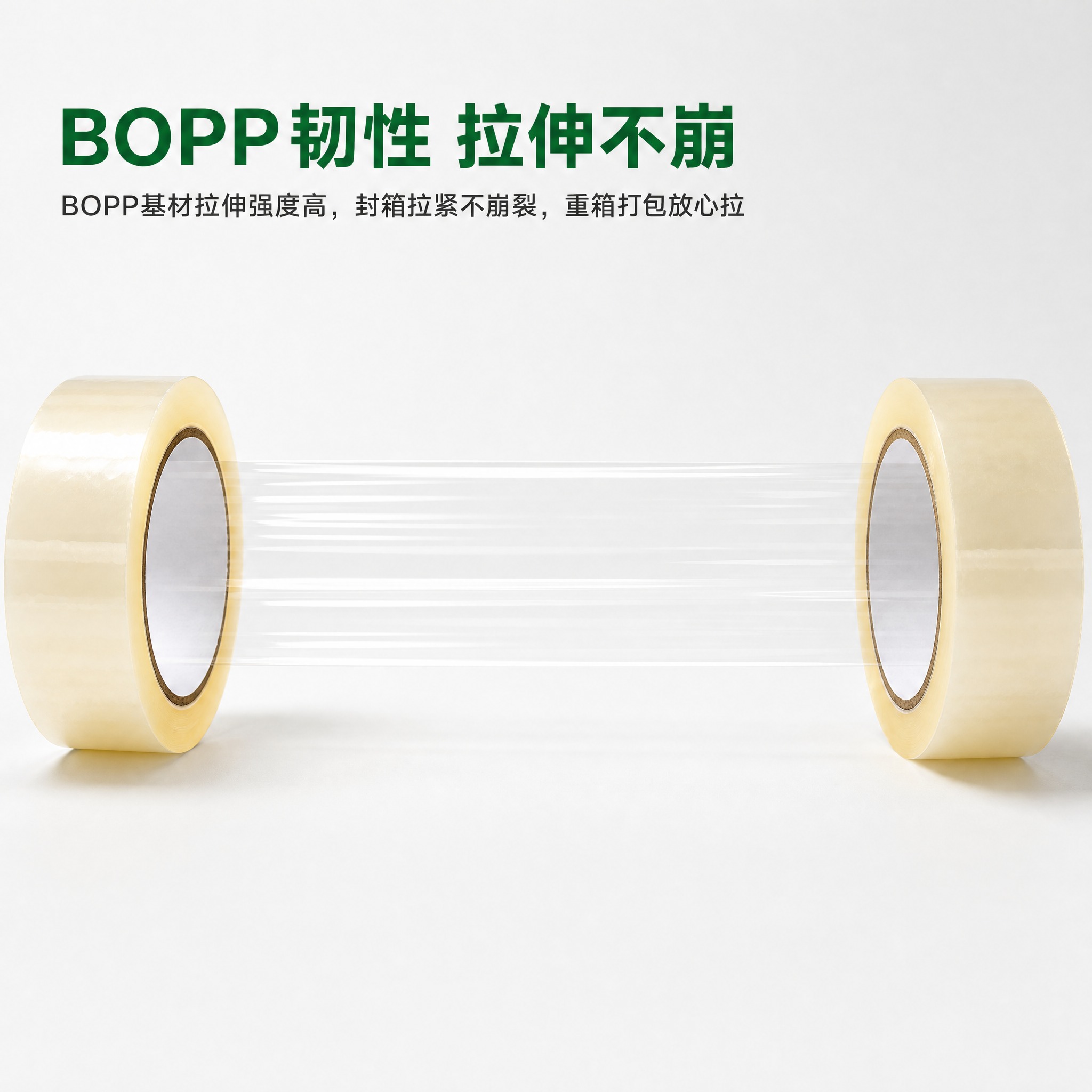 [商品] 使用【图1】透明米黄色封箱胶带，保留胶带卷的圆柱形态… - 图片创意预览