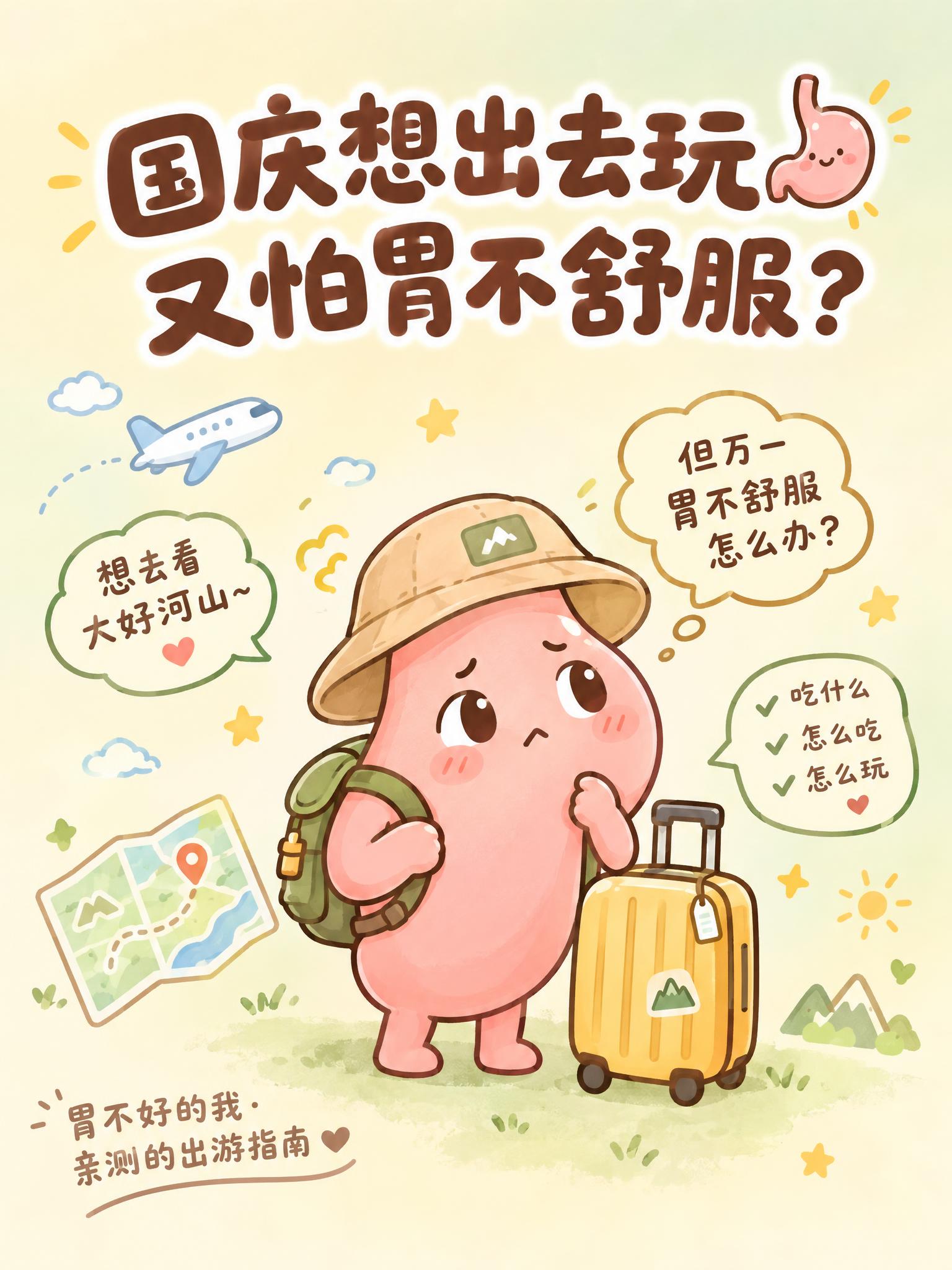 可爱软萌卡通风格科普卡片，3:4竖版，低饱和暖黄色+奶白浅绿色… - 图片创意预览