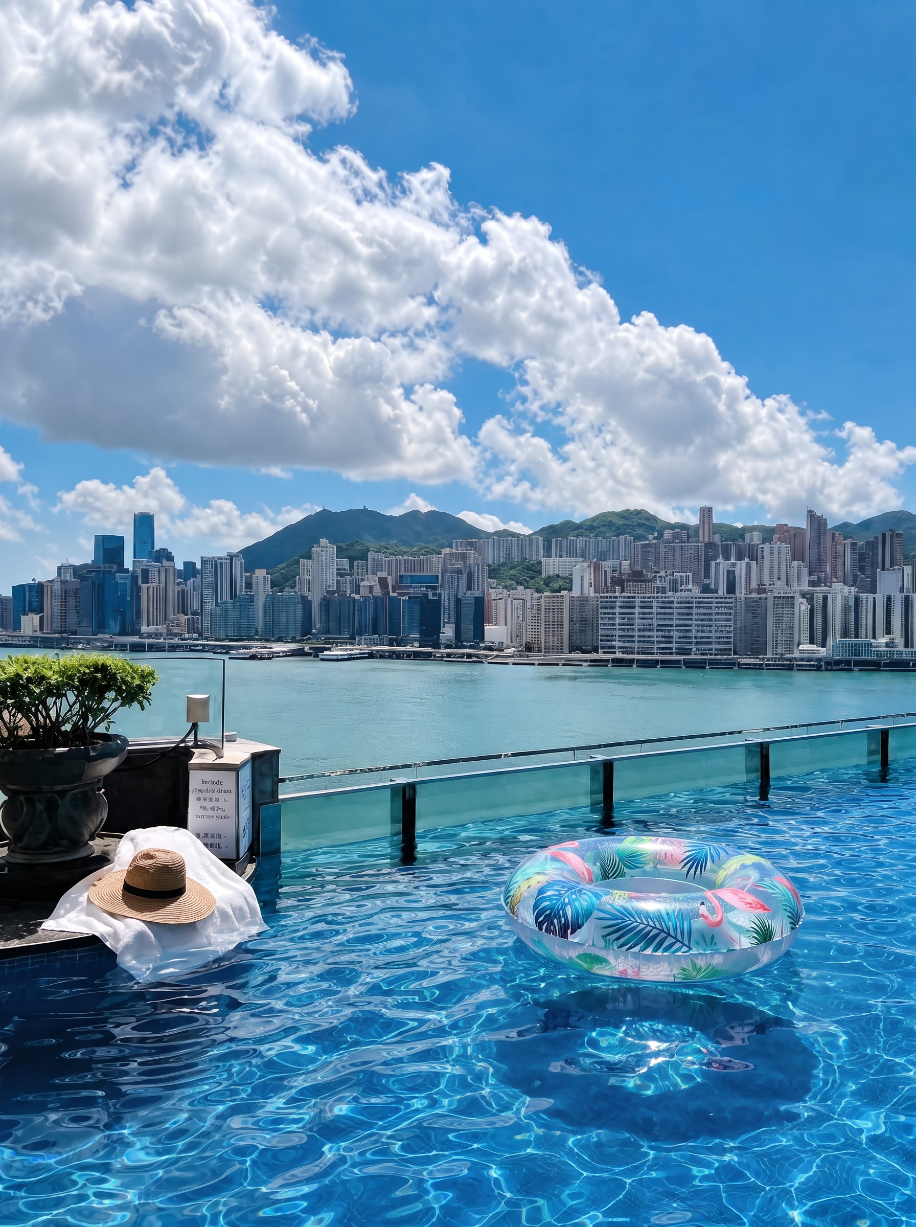 添加一个游泳圈 - 图片创意预览