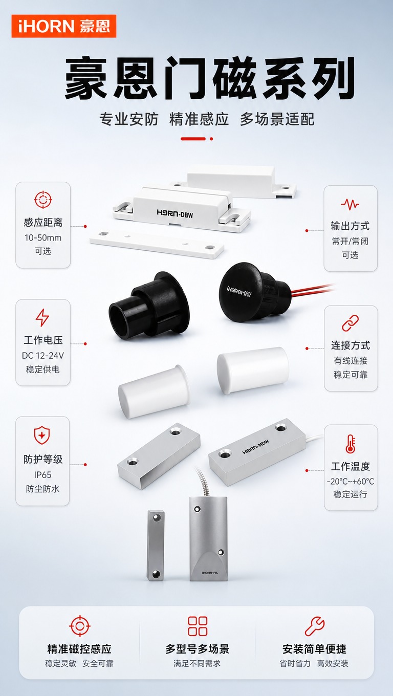 [商品] 使用【图1】门磁系列全家福产品图；保留所有门磁的结构… - 图片创意预览