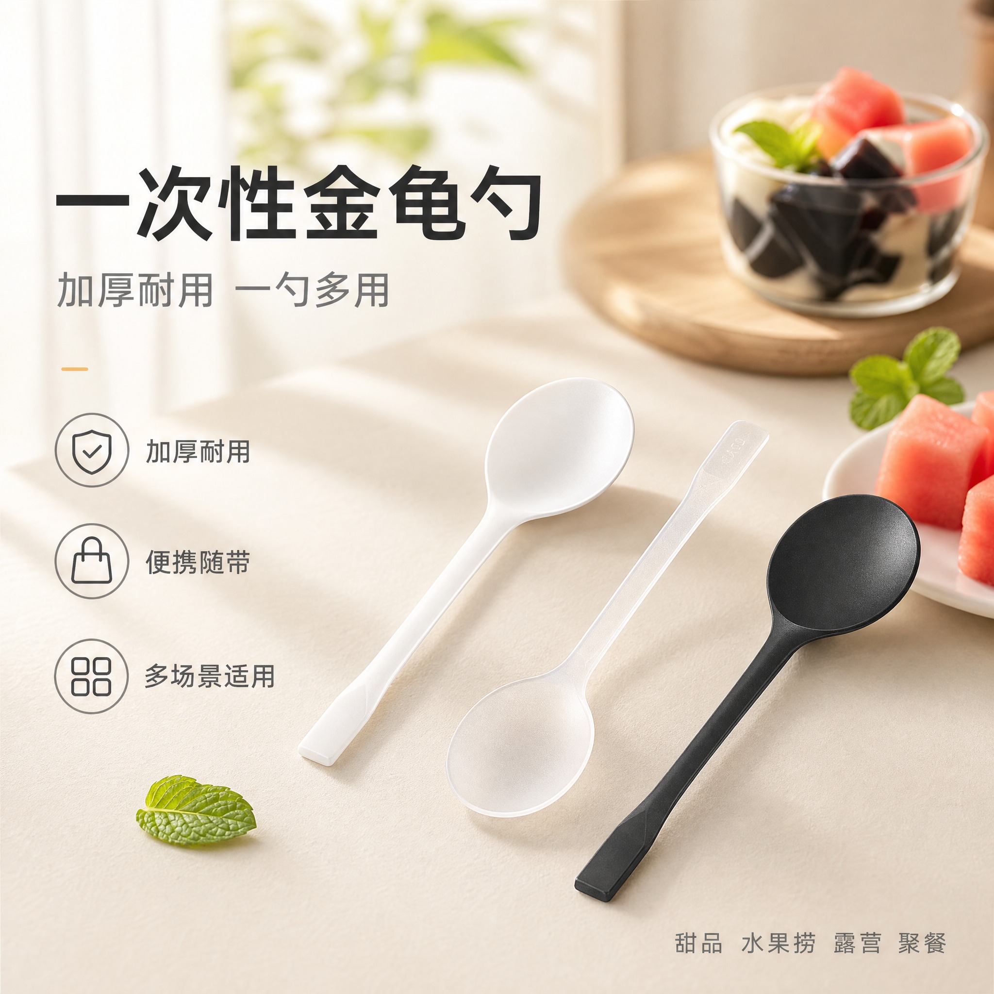 [单张主图] 一次性金龟勺 淘宝电商主图 简约日常生活风格 高… - 图片创意预览