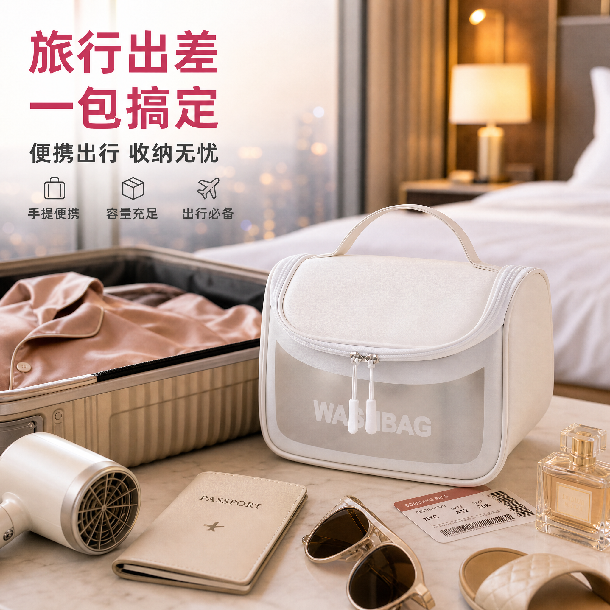[主图-5] 主题：旅行出差 一包搞定。唯一任务：场景化展示化… - 图片创意预览