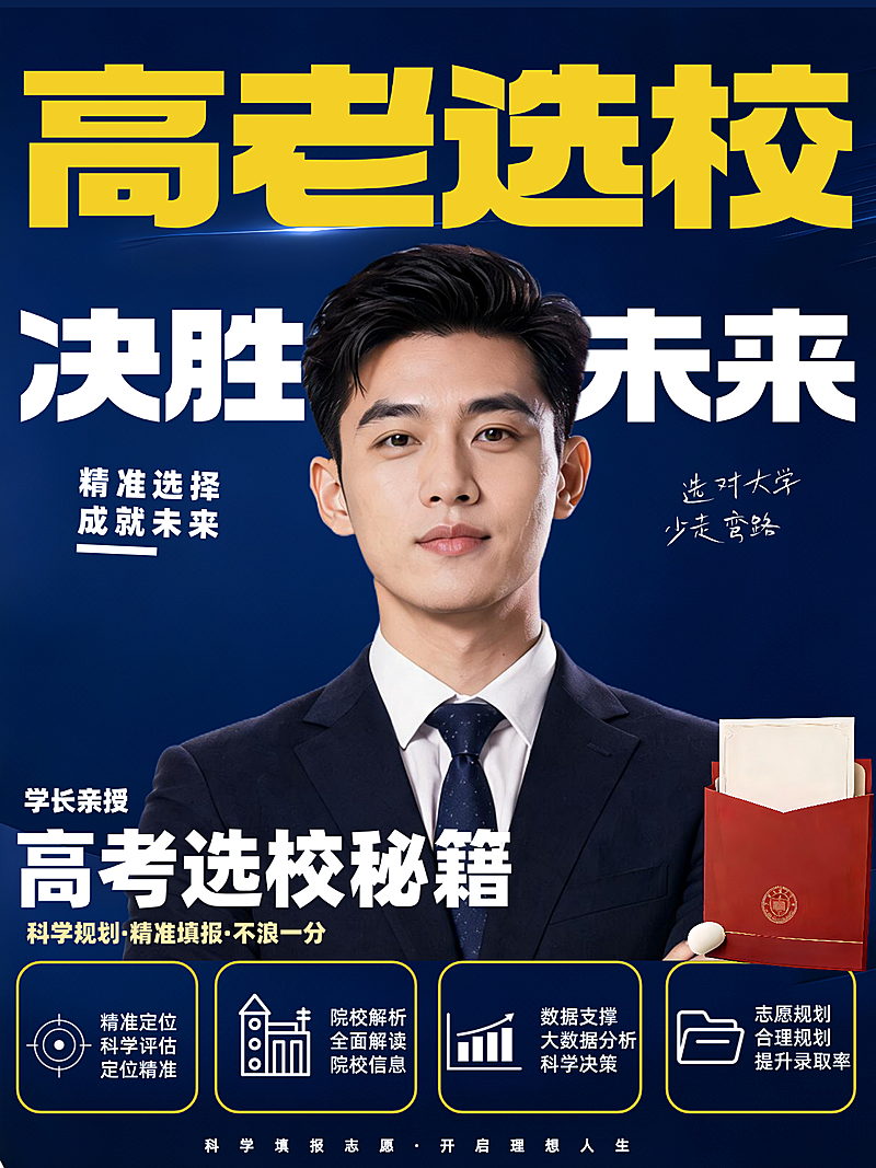 高考学校指南小红书封面