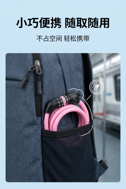 电商详情页便携收纳场景屏，严格还原上传的产品图，包括包装设计、颜色、LOGO位置、文字内容、图案元素等所有细节，产品外观必须与参考图完全一致，不得改变包装设计、配色方案或品牌元素，保持产品的真实材质质预览效果
