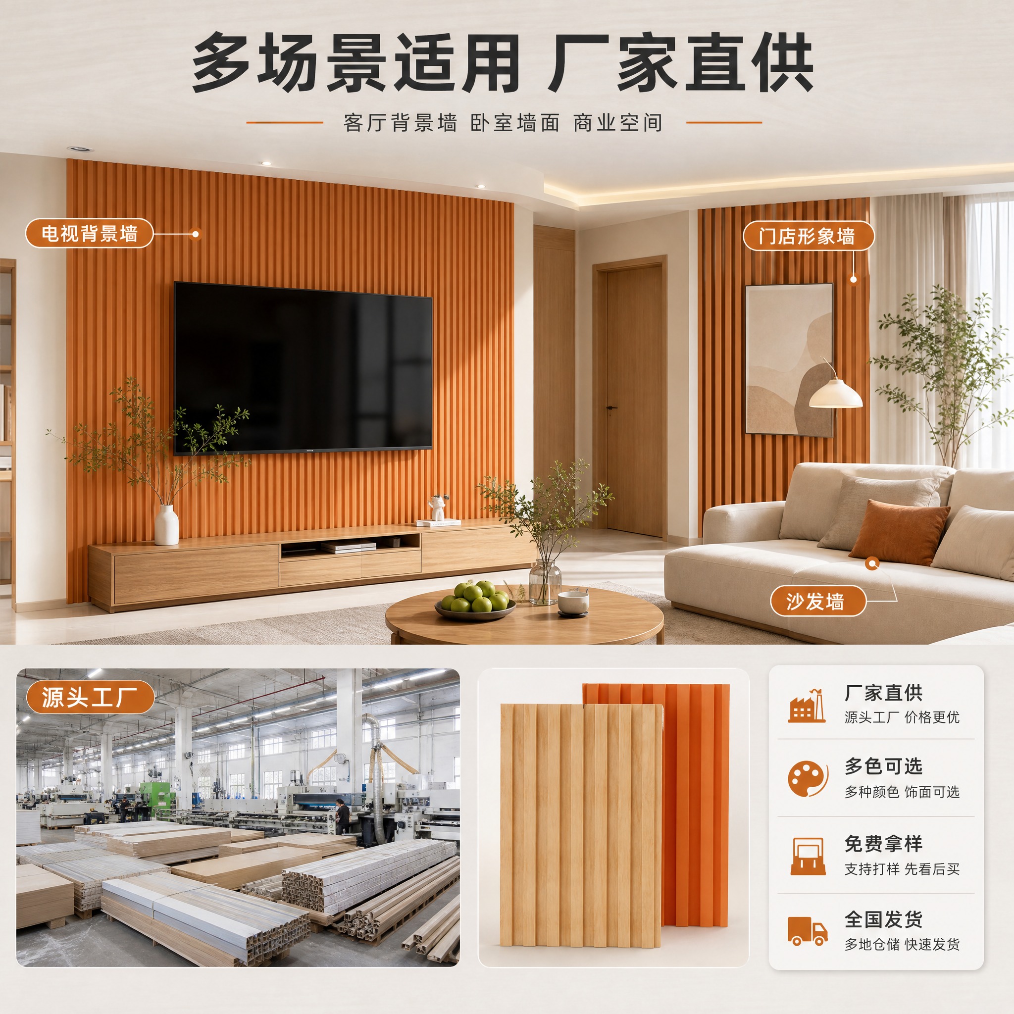 [主图-5] 产品应用场景展示图 + 工厂实力展示。 [统一基… - 图片创意预览