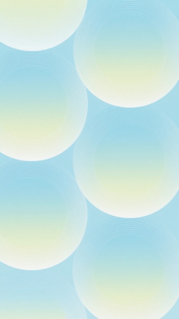 极简风格几何图形背景，由多个半透明渐变圆形组成，主色调为柔和的浅蓝色和淡黄绿色，圆形边缘带有同心细线纹理，整体呈现出轻盈、通透的视觉效果，色彩过渡自然，光影柔和，构图简洁大方，营造出宁静、清新的氛围，无文字及其他装饰元素。预览效果