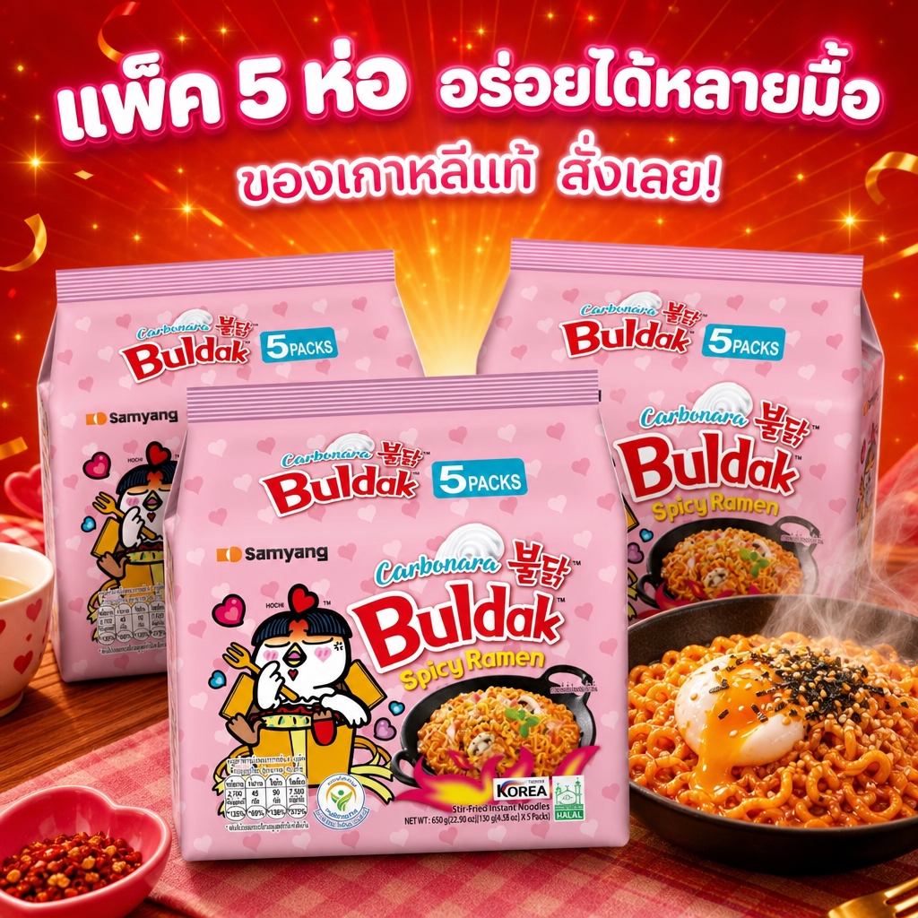 [商品] 使用【图1】Samyang Buldak Carbo… - 图片创意预览