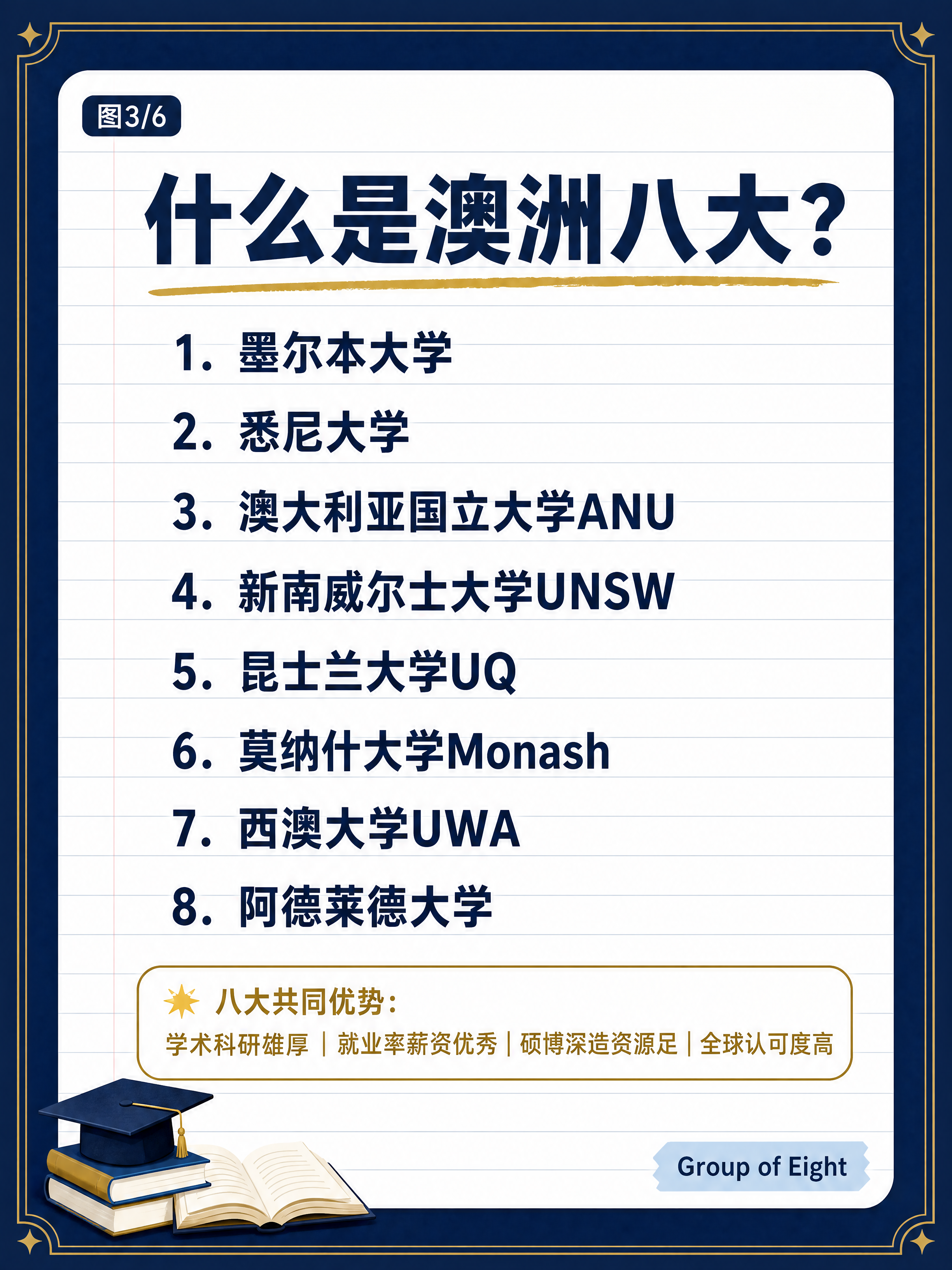 小红书教育干货图文内页，藏深蓝色背景+金色细边框+白色横线笔记… - 图片创意预览