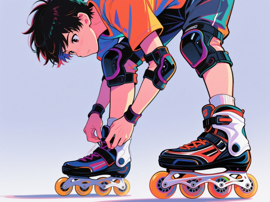 脱下轮滑鞋预览效果