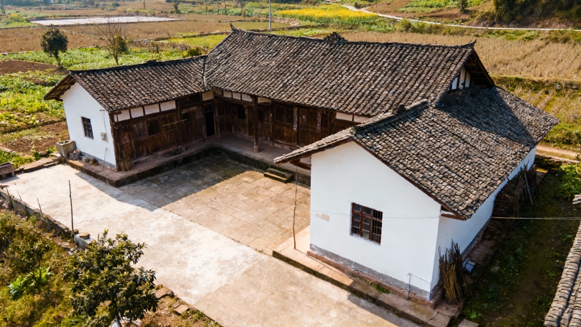 生成1张具有达州市达川区明月江街道当地普通农村房屋的高清照片预览效果
