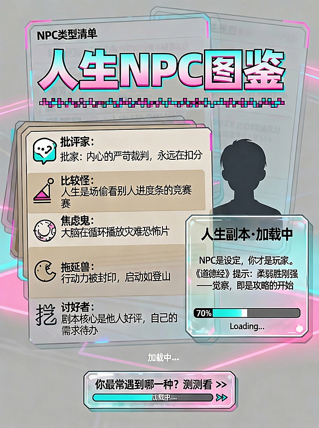 做的不错，就是拖延兽这个重复了