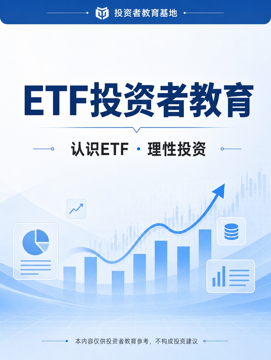 [商品] 无实物商品，为ETF投资者教育竖版长图，第1张封面页… - 图片创意预览