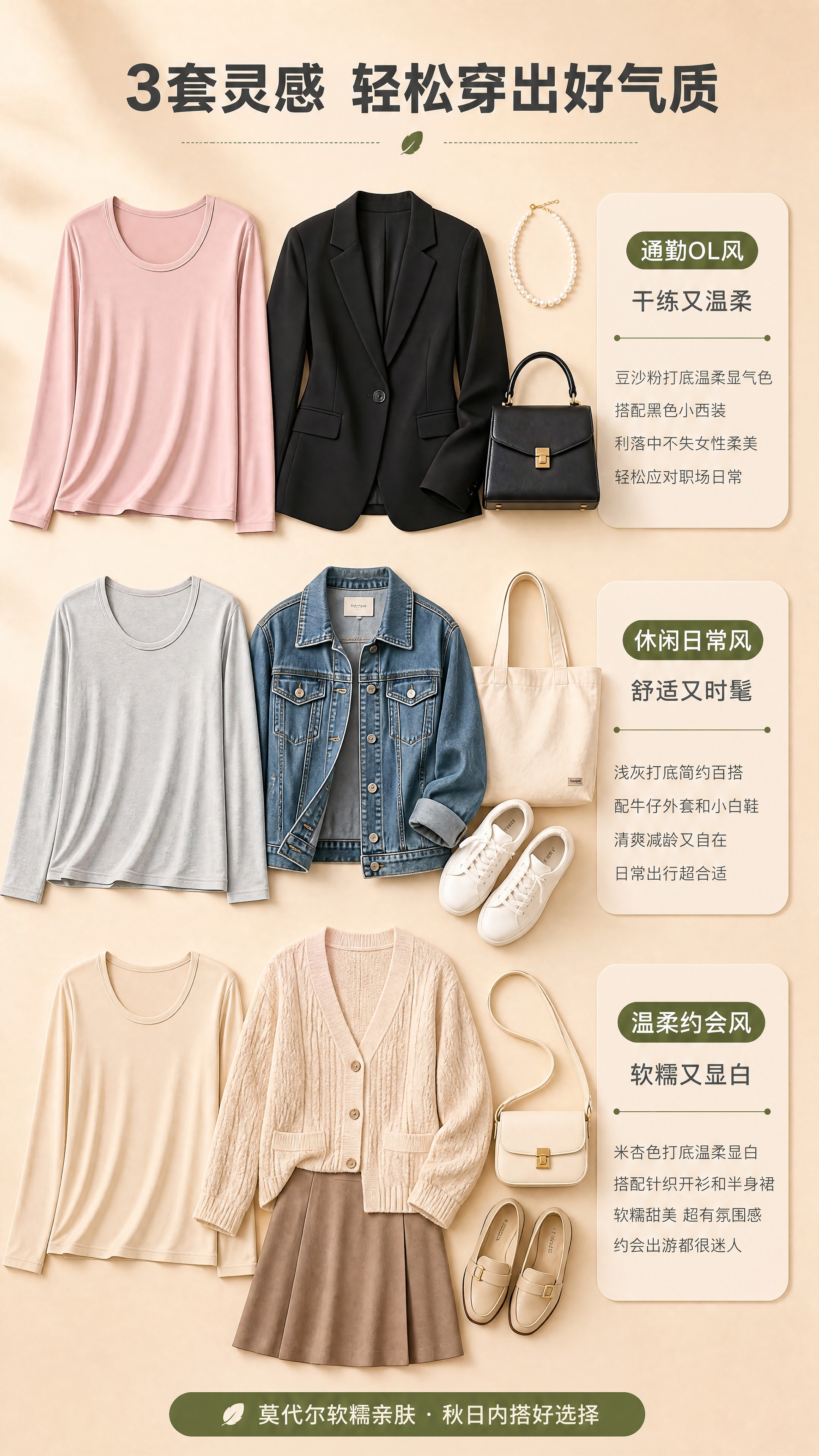 [商品] 使用【图1】女士莫代尔秋衣；保留款式、颜色、面料质感… - 图片创意预览