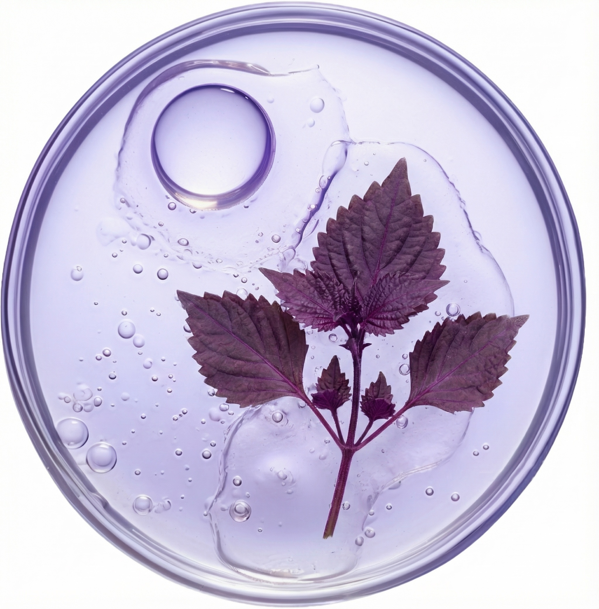 将图中的植物换成紫苏 - 图片创意预览