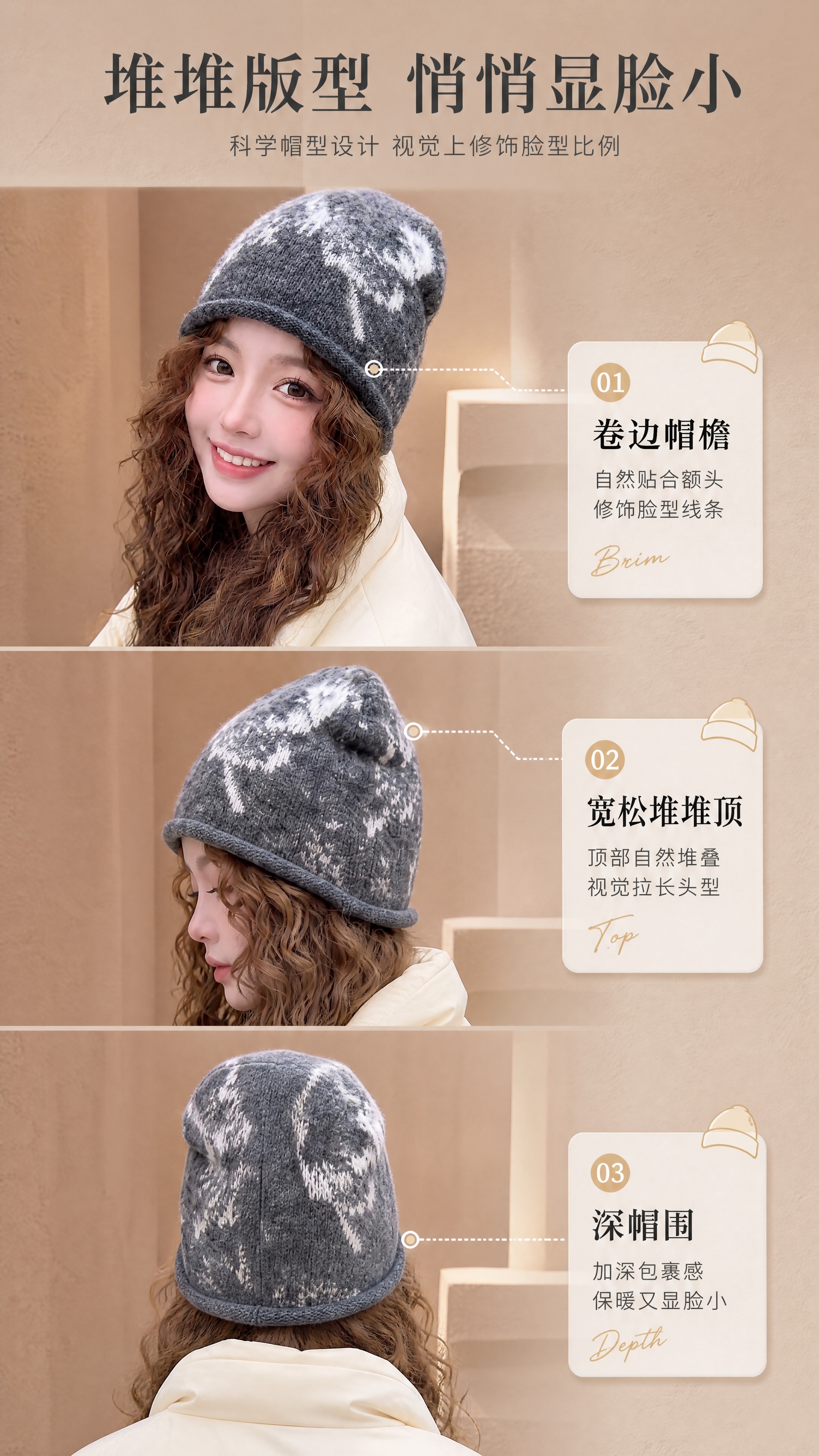 [商品] 使用【图1】灰色款正面、【图3】灰色款侧面、【图5】… - 图片创意预览