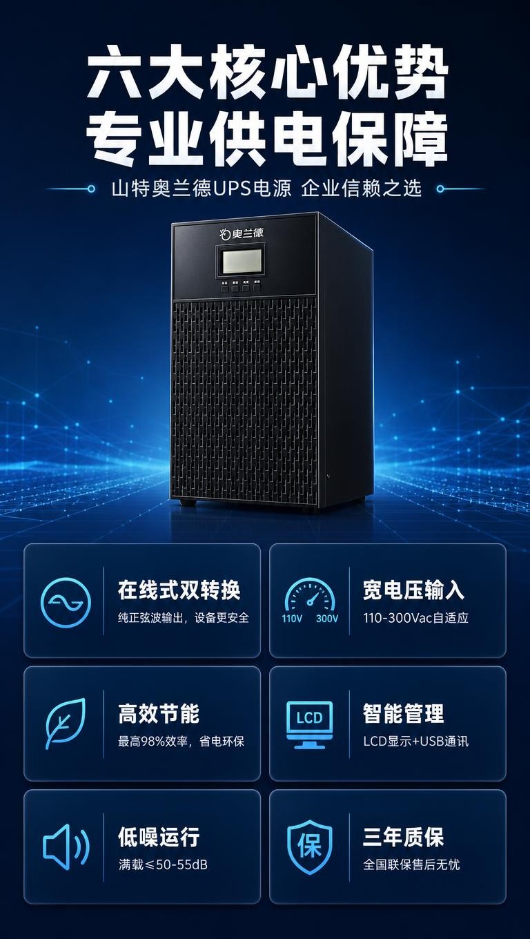 [商品] 使用【图1】山特奥兰德UPS电源黑色立式主机；保留机… - 图片创意预览
