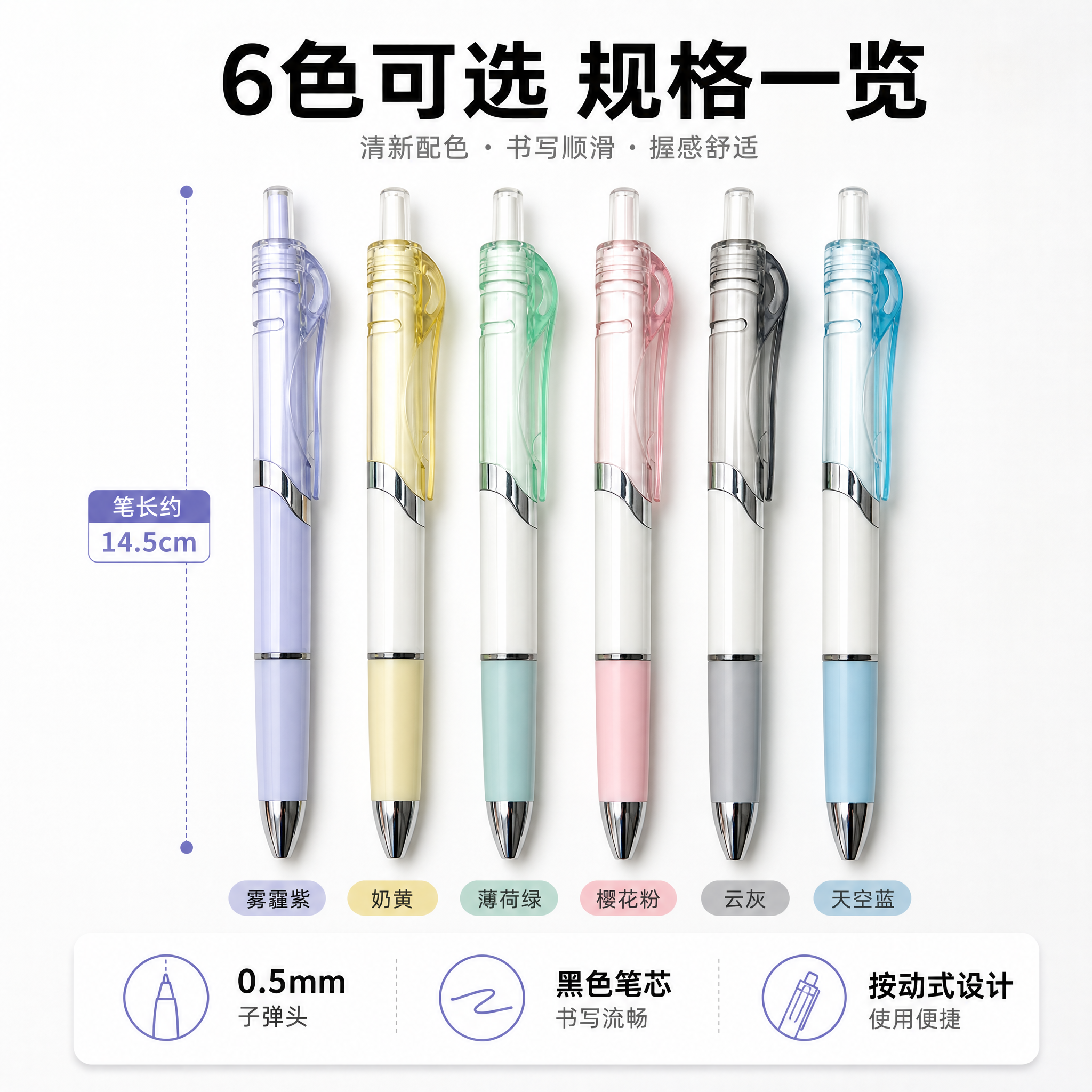 [主图-5] 尺寸与款式规格：帮助用户判断买到什么颜色、大小多… - 图片创意预览