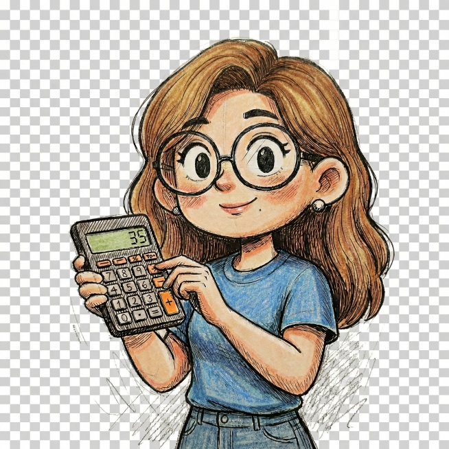 嘴角的黑痣再小一点   生成无背景的IP形象预览效果