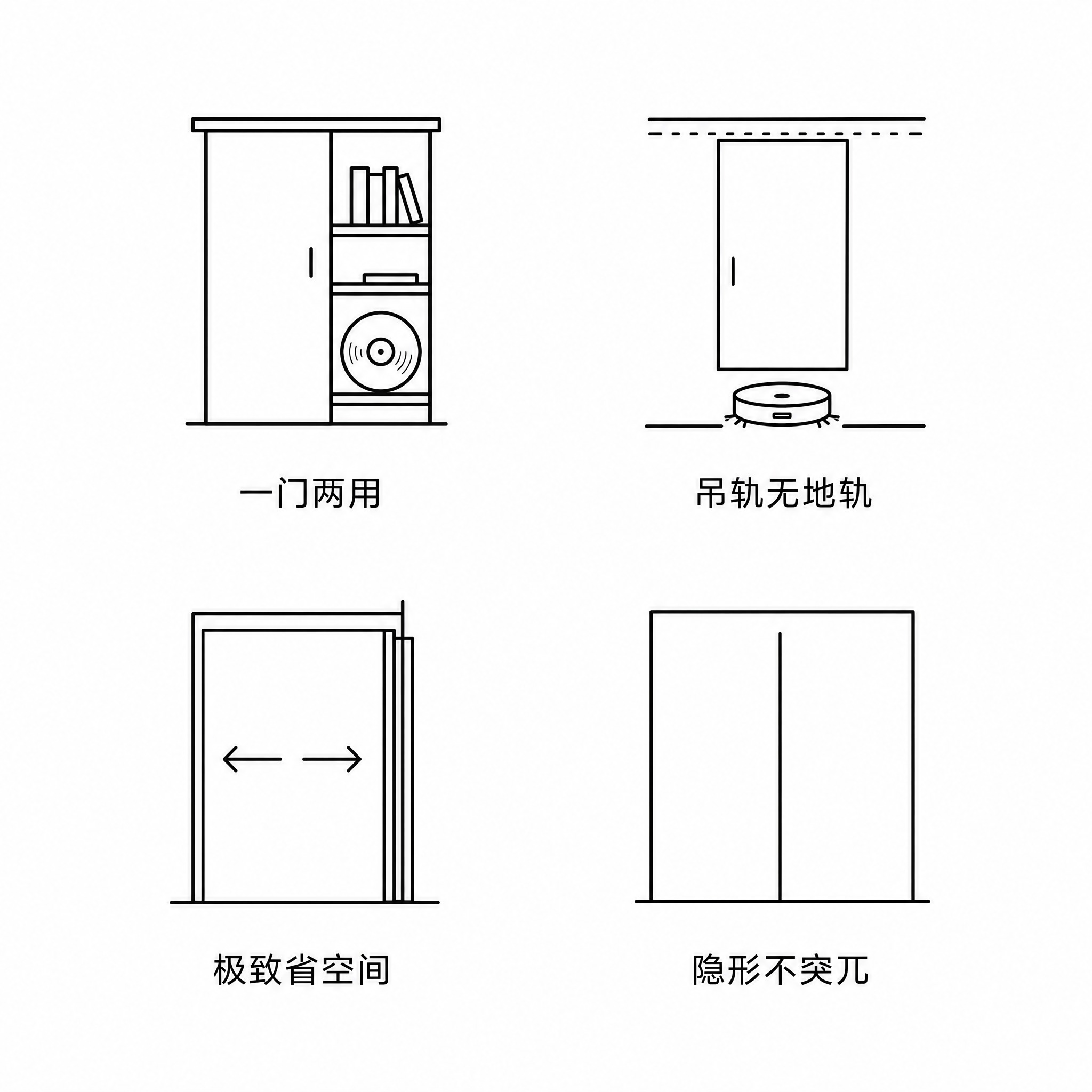 参考图【图1】为黑线白底的极简线性UI图标集风格。请按同样设计… - 图片创意预览