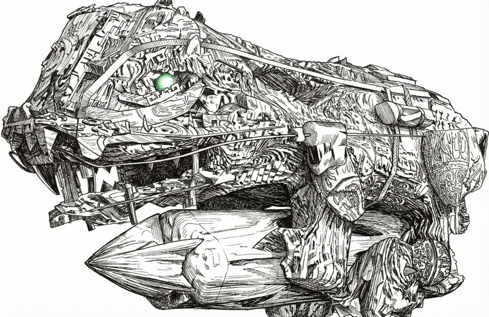请把这张图转化为素描线稿形式预览效果